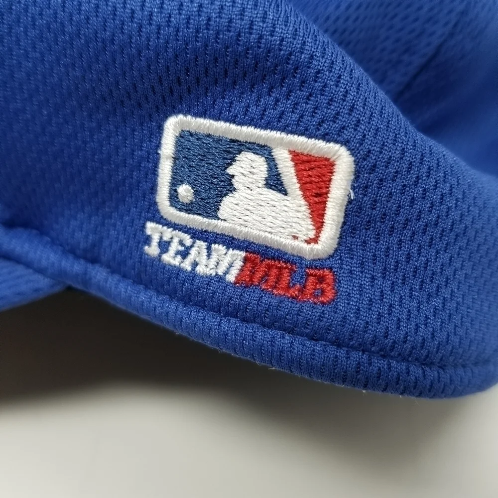 Vintage Logo Chicago Cubs OC Sports Hat Stitched Team MLB Blue Adjustable